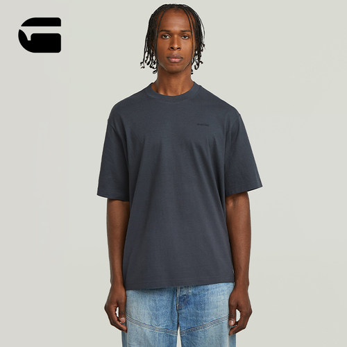 G-STAR男士舒适弹力短袖T恤