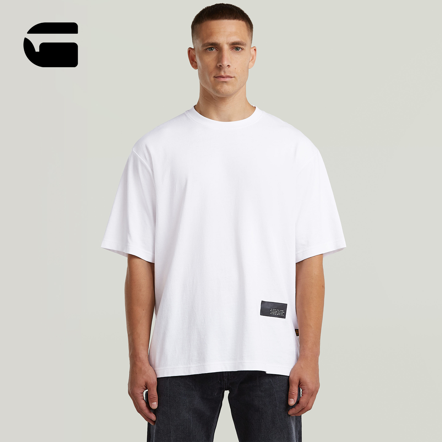 gstar男士休闲短袖T恤