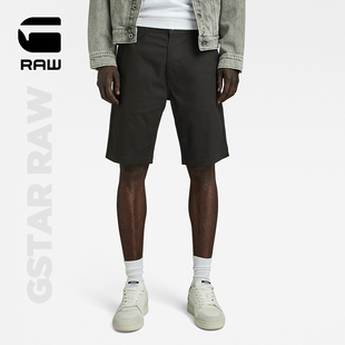 STAR 弹力奇诺西装 Bronson 2.0修身 夏季 短裤 男D21040 RAW五分裤
