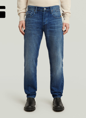 G-STAR RAW Morry FWD帅气12盎司男士百搭锥形牛仔裤潮流D26141