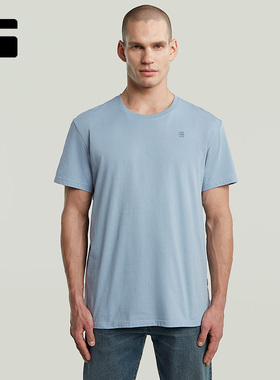 G-STAR RAW品质Base-S男士时尚短袖宽松舒适弹力轻质T恤潮D16411