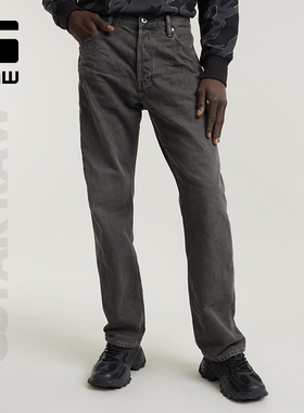 G-STAR RAW男士秋季Dakota直筒通勤硬挺有型百搭个性牛仔裤D23691