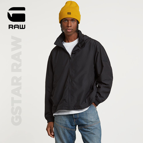 gstar翻领春秋休闲夹克外套