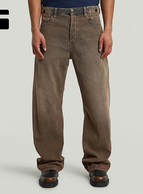 G-STAR RAW25秋季新品Bend 3D宽松高个子硬挺潮男士牛仔裤D27747