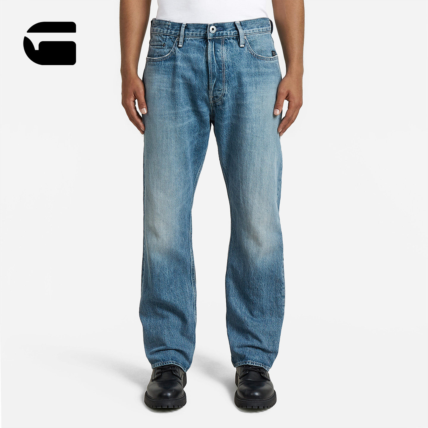 G-STAR男士Dakota直筒牛仔裤显瘦挺括5口袋26夏季新款长裤D23691