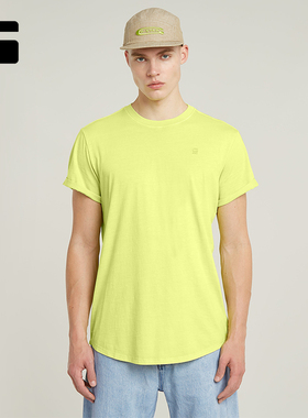 G-STAR RAW夏新款Lash品质男士帅气街头潮流舒适短袖T恤潮D16396