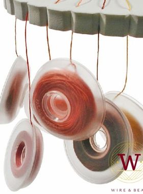 卷线轴Kumihimo/Macrame串珠手绳编织十字绣卷链子绕线手工收纳