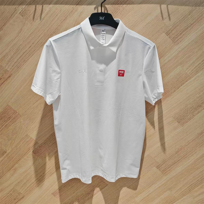 361度男士冰感短袖POLO衫新品2026夏秋速干男子翻领T恤552624006A