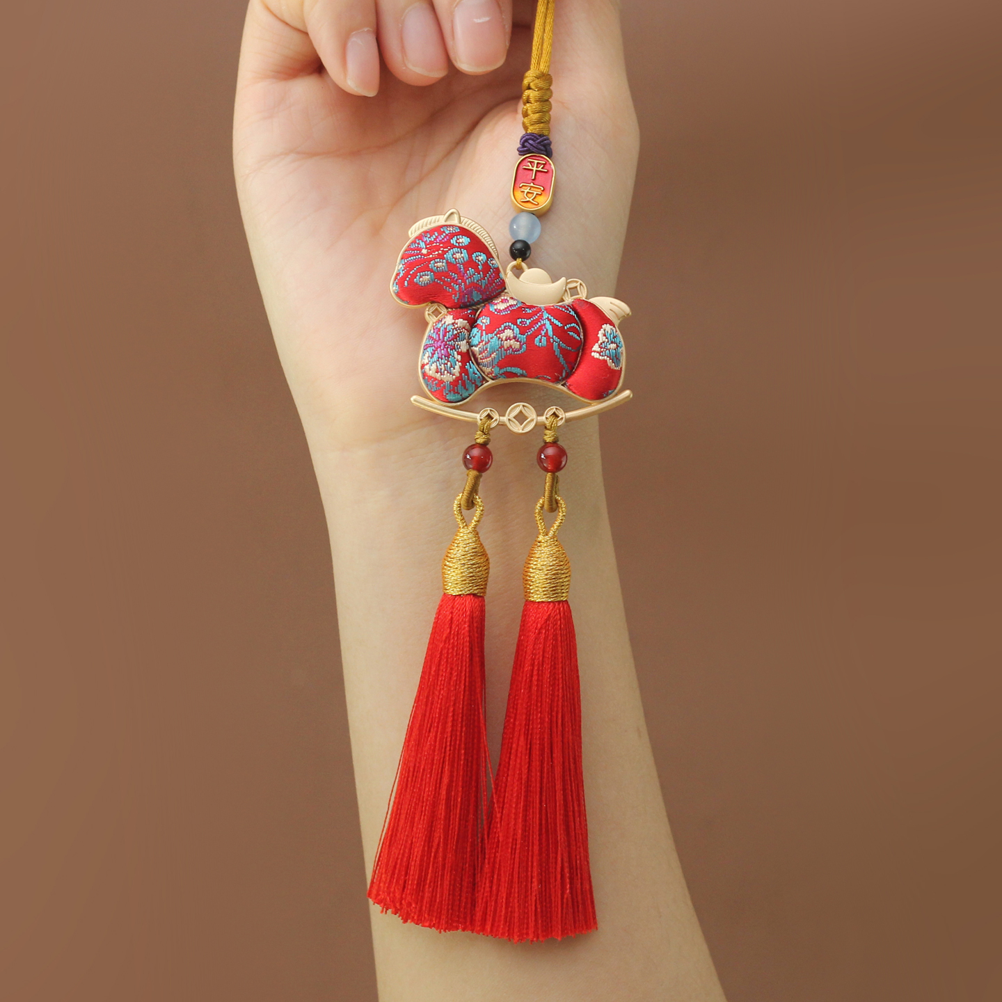 【马上有钱】【马年平安】车挂件