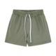 军绿色4分短裤 男纯色双层网眼透气宽松休闲运动训练四分篮球裤 男