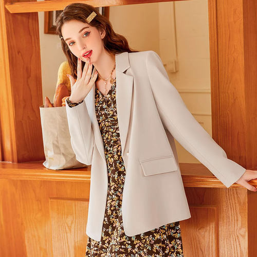 西装宽松设计感小众春秋新款气质