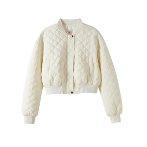 zk lin小香风轻薄夹棉服棒球服女2025初春春秋超好看外套新款爆款