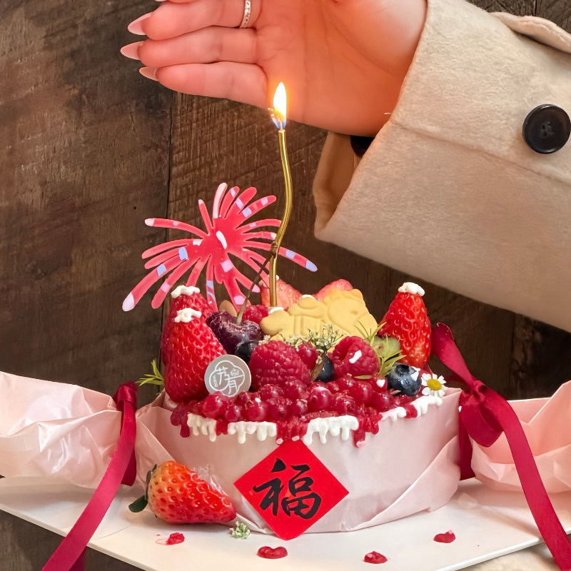 2026新年春节除夕亚克力插件巴斯克甜品蛋糕装饰围板丝带雪梨纸,节庆用品/礼品,蛋糕/烘焙装饰用品,淘宝优惠券,粉丝福利购,淘宝优惠卷