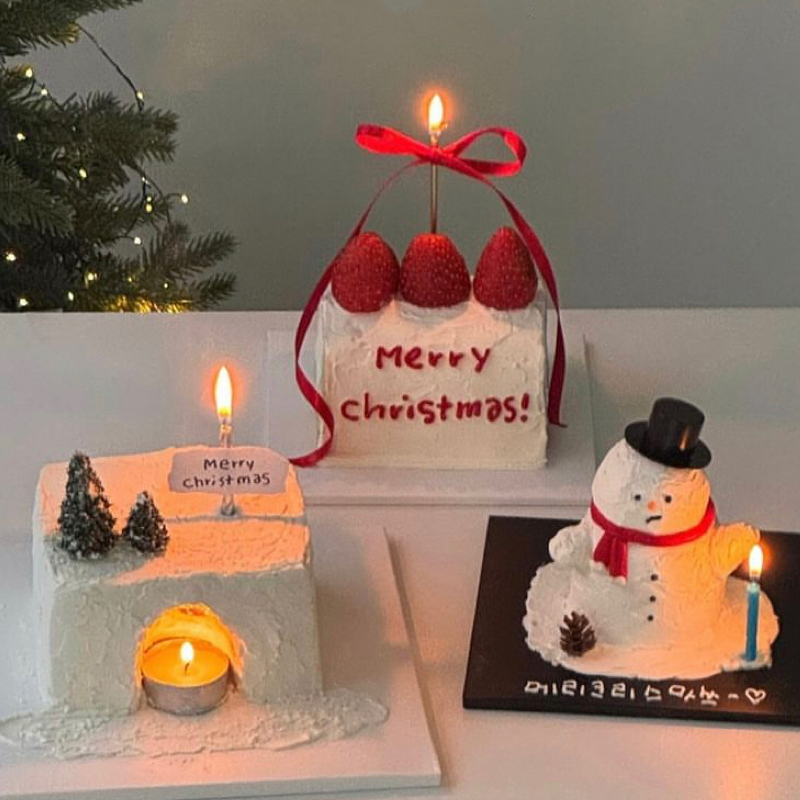 2024网红圣诞节主题ins风简约