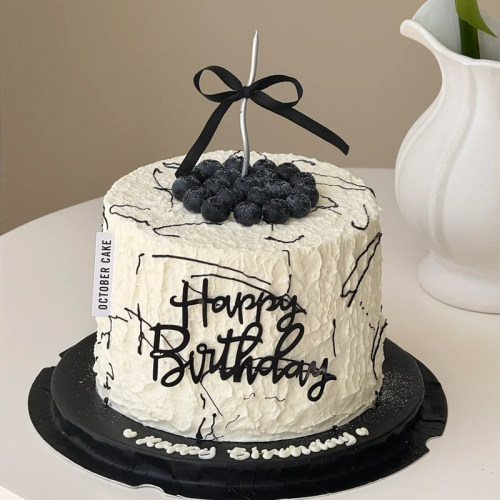 网红韩系ins简约风生日蛋糕装饰