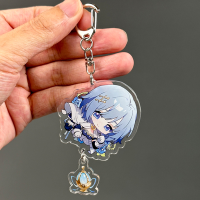 B132美树沙耶香同人周边魔法少女小圆亚克力书包挂件钥匙扣谷子