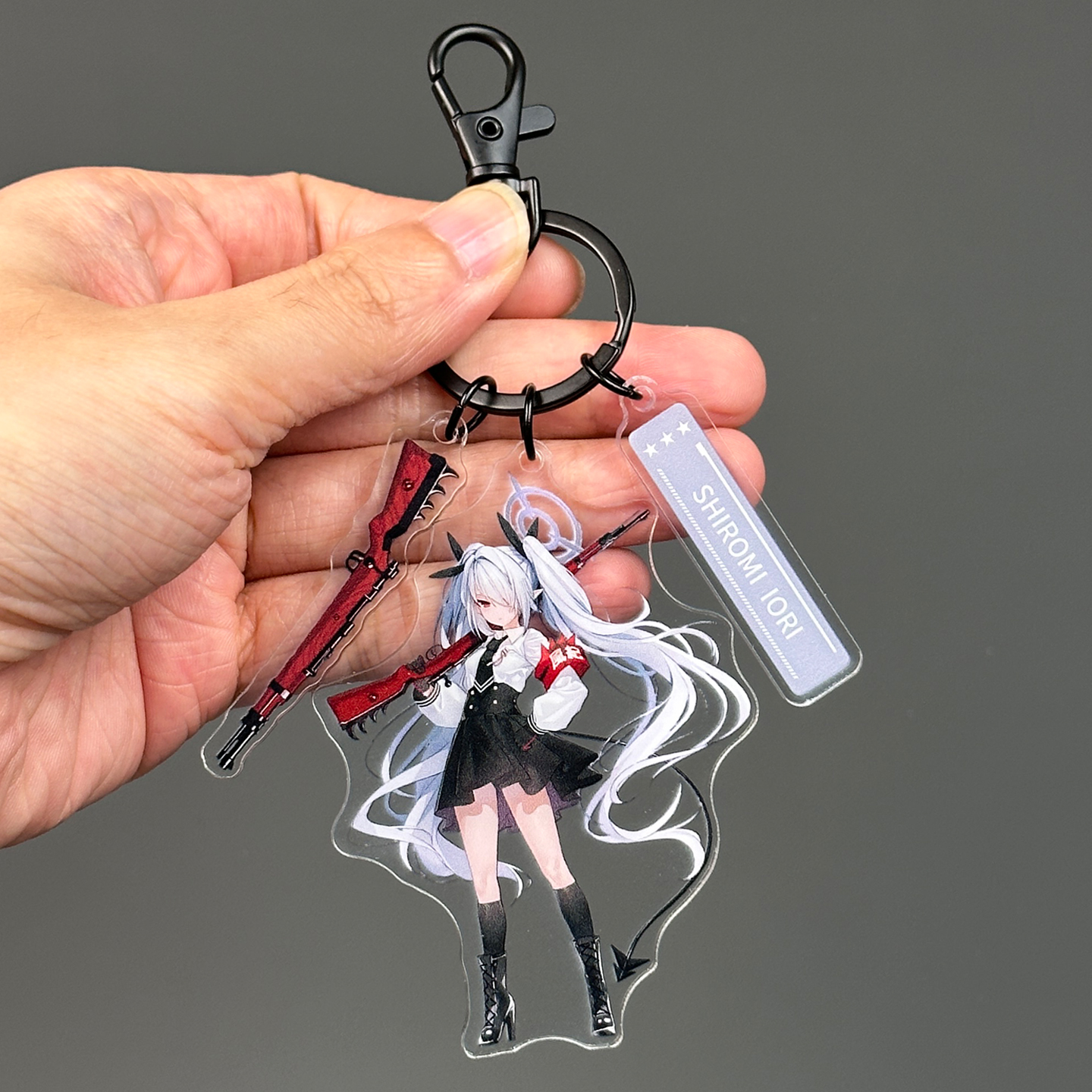 B133蔚蓝档案银镜伊织同人周边书包挂件碧蓝档案钥匙扣谷子