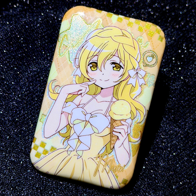 C121巴麻美吧唧魔法少女小圆同人周边徽章谷子