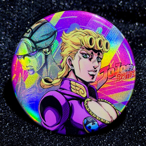 乔鲁诺·乔巴纳徽章JOJO的奇妙冒险周边吧唧谷子生日礼物C115