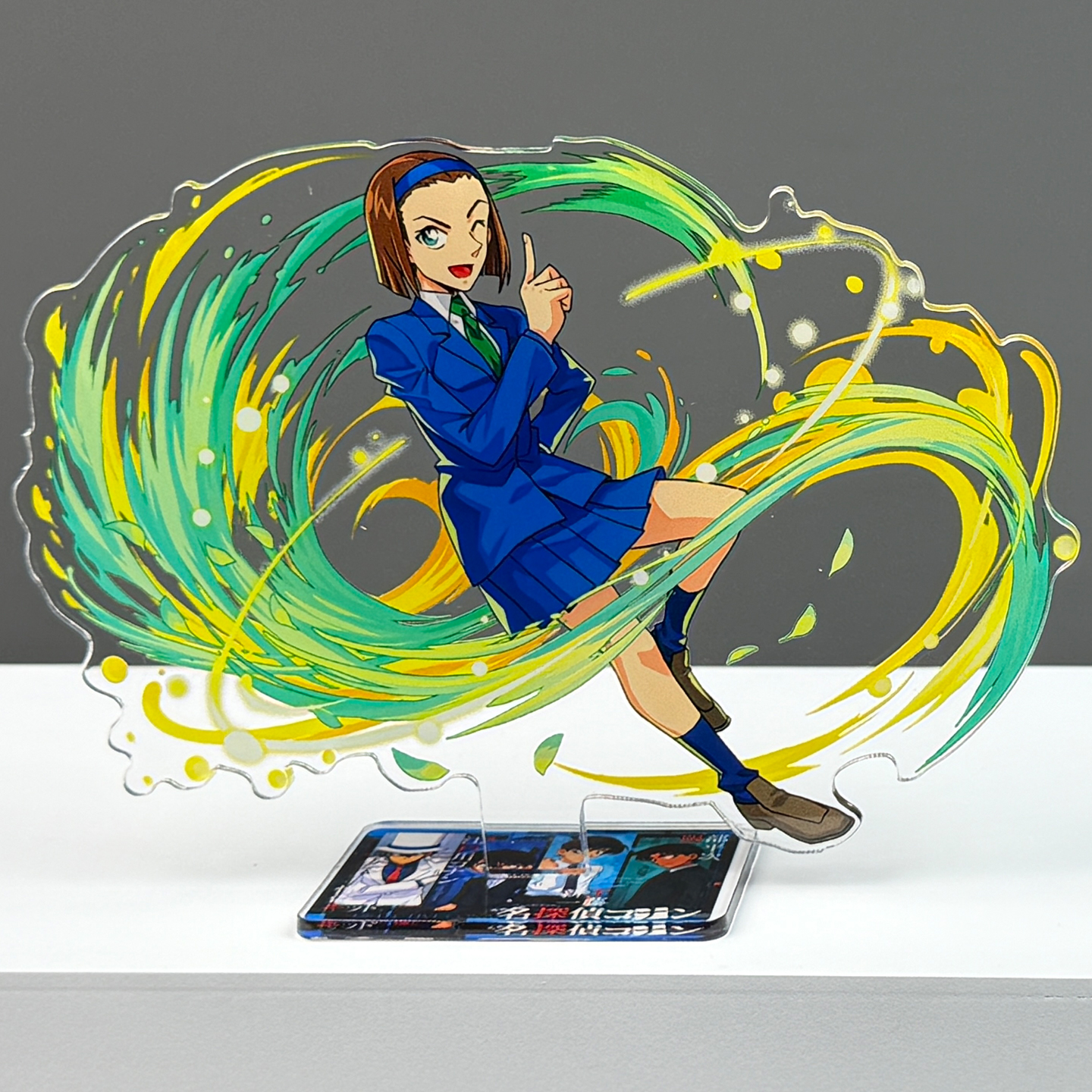 F059铃木园子亚克力立牌名侦探柯南同人周边桌面摆件谷子