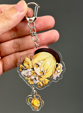 B132巴麻美同人周边魔法少女小圆亚克力书包挂件挂饰钥匙扣谷子