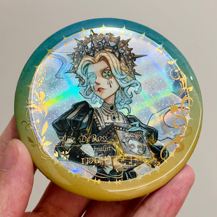 记者同人谷子 第五人格游戏周边吧唧第5人格徽章胸章 永恒