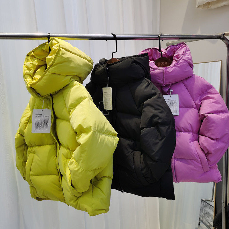 BAYOUGEBEI 2025冬季新款儿童羽绒服男女童短款白鸭绒保暖厚外套