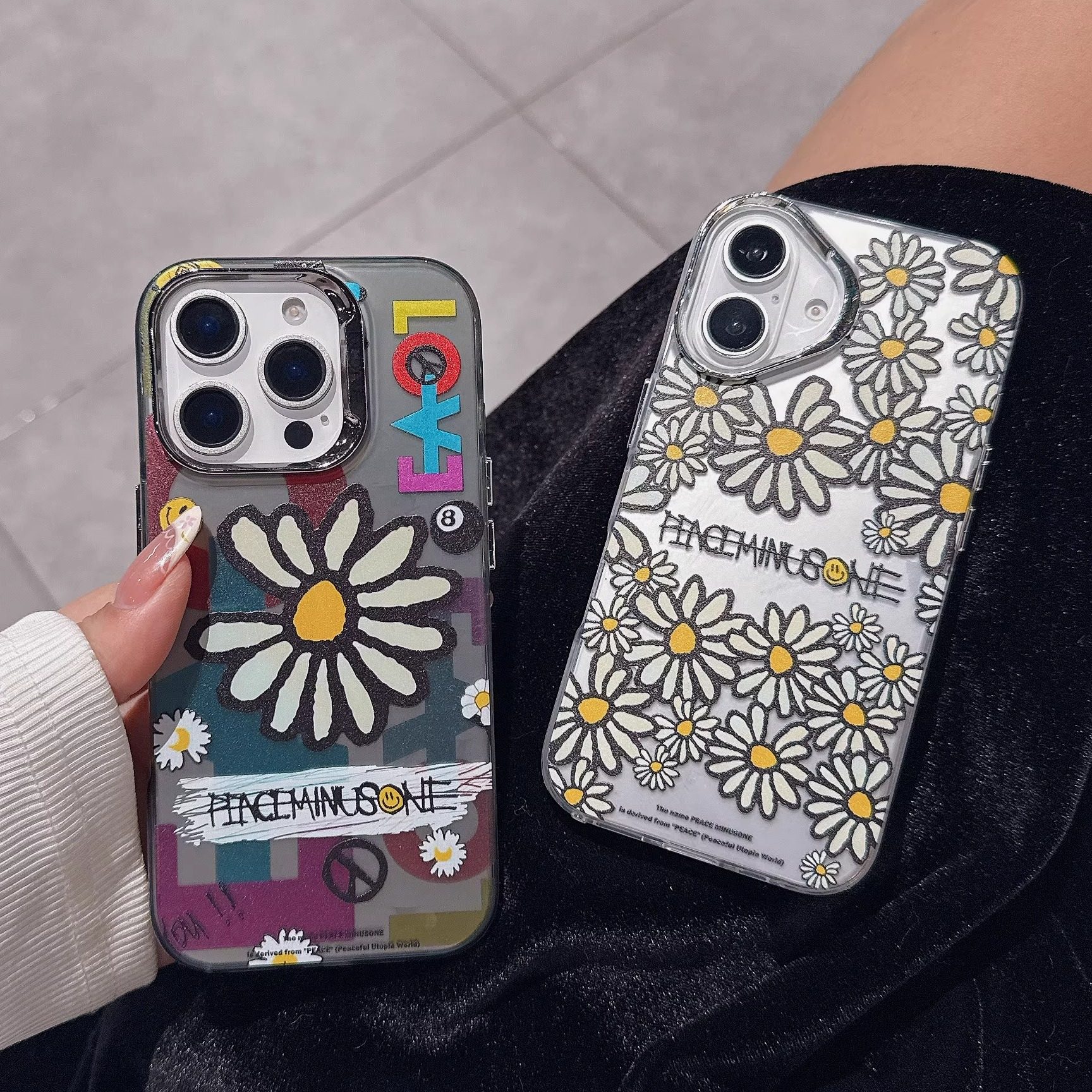 权志龙同款手机壳小雏菊17promax手机壳适用16promax