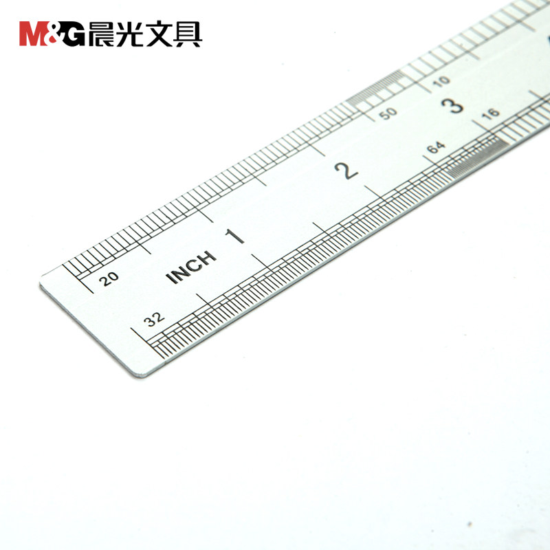 CHENGUANG 20|30CM 알루미늄 합금 눈금자 그리기 측정 눈금자 학생 사무용품