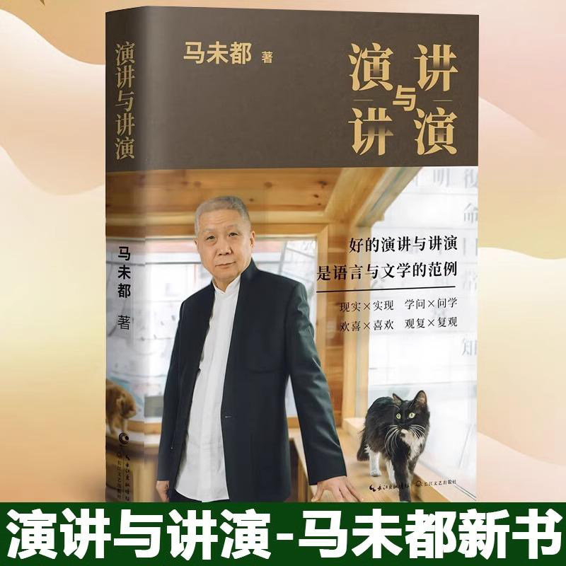 正版 演讲与讲演 马未都 新书 自选作品集 好的演讲与演讲说话的艺术演讲与口才商务演讲 递语言的魅力分享说话的智慧