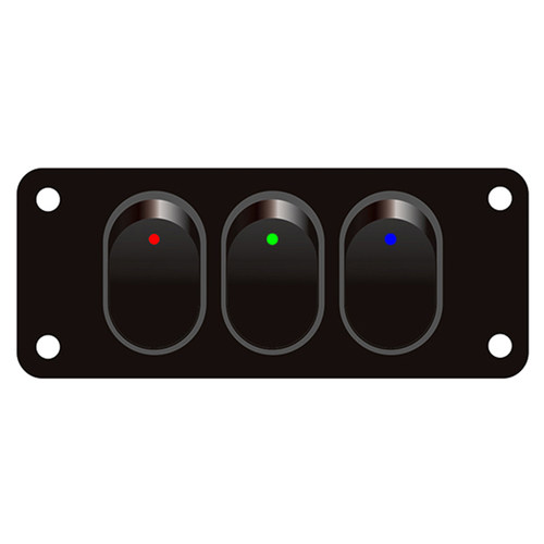 汽车组合开关面板船型12v30a货车