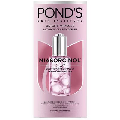 进口正品 Ponds美国旁氏珍珠无暇透白精华液30g深层焕活细胞修护