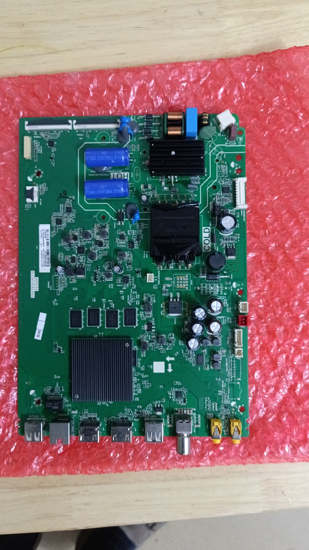 原装TCL43D8 43V8液晶主板TPD.T972T.PC778配屏LVU430NDEL CS9W01