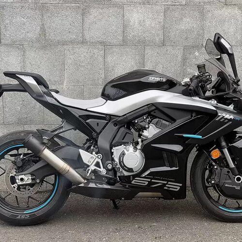 适用春风675SR 675NK改装排气管AR76粗管炮筒全段侧排竞技声浪