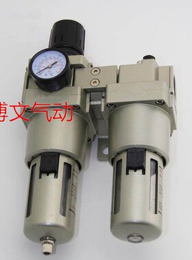 二联件G1寸DN25过滤器QAC5010-10 QAW5000-10 QAL5000-10组合