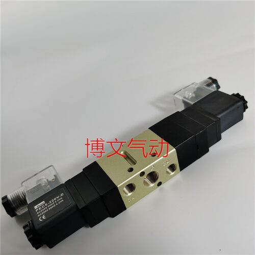 PARKE电磁阀PHS520C-8-24V-220V PHS520C-02-24V 220V三位五通