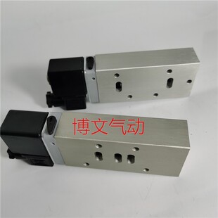 罗兰印刷机压合电磁阀R700 AC220V DC24V丝印移印机换向阀