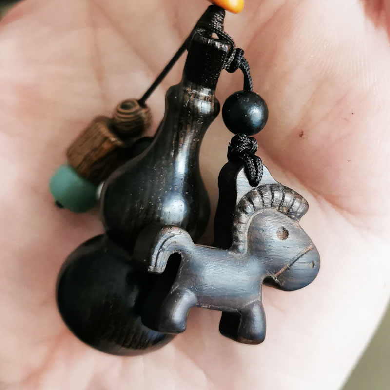 生肖小小葫芦挂件黑檀钥匙扣手机吊坠饰品牛运马虎兔羊鼠龙猪,饰品/流行首饰/时尚饰品新,项坠/吊坠,淘宝优惠券,粉丝福利购,淘宝优惠卷
