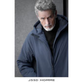 HOMME 潜行者Stalker系列Super High JSSD End连帽棉衣男士 P棉服