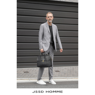 新款 单西装 男款 JSSD 平驳领商务西装 春秋季 休闲西服男士 男 HOMME