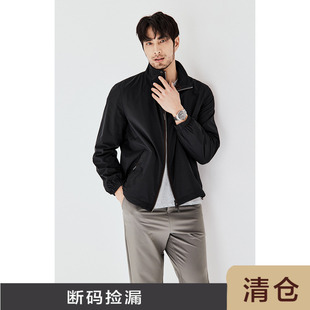 男款 春秋季 防泼水开衫 外套男士 JSSD 翻领商务通勤夹克男款 HOMME