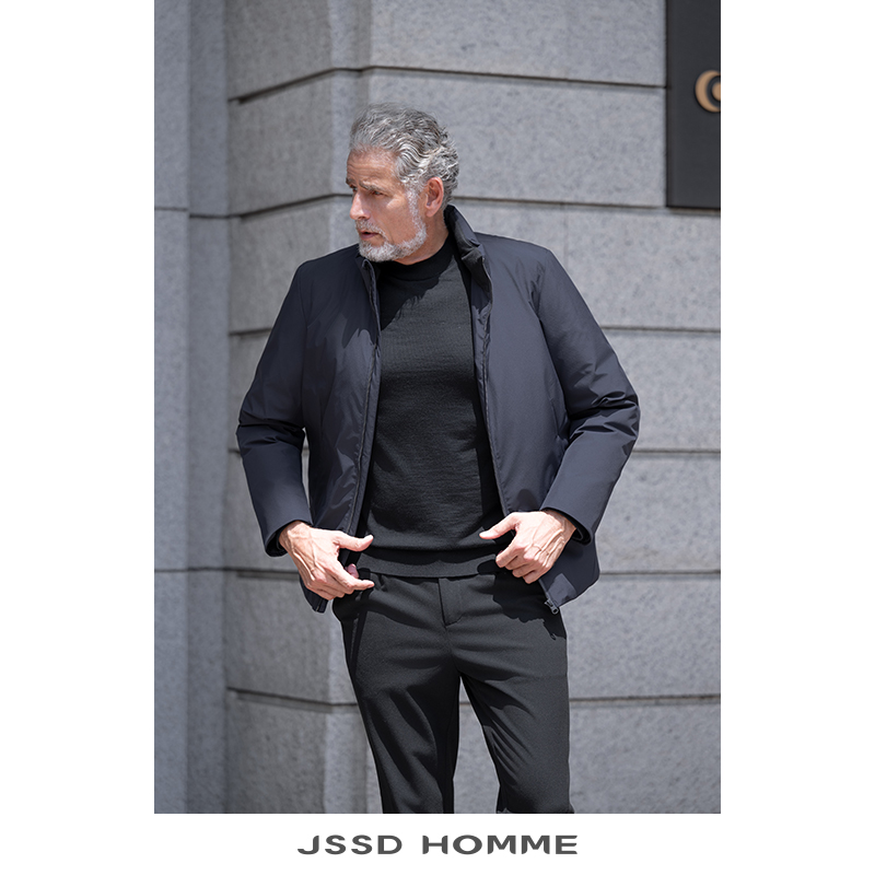 JSSDHOMME三星白鹅绒羽绒服男