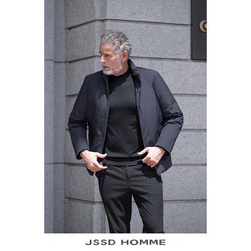 JSSDHOMME三星白鹅绒羽绒服男