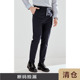 男士 春秋季 休闲裤 男商务通勤微弹百搭长裤 子男 JSSD 直筒裤 HOMME