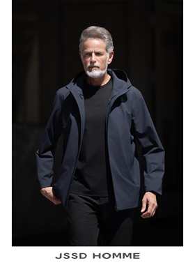 JSSD HOMME 潜行者Stalker系列通勤休闲男外套男连帽夹克男款夹克