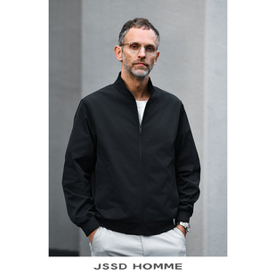 HOMME 立领外套休闲通勤夹克男款 新款 曰本三醋酸男士 春秋季 JSSD