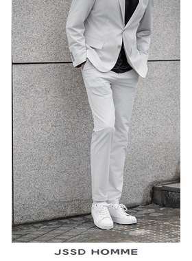 JSSD HOMME 春秋季新款速干透气通勤休闲长裤男直筒裤男款长裤