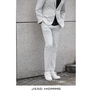 新款 速干透气通勤休闲长裤 男直筒裤 JSSD 长裤 春秋季 男款 HOMME