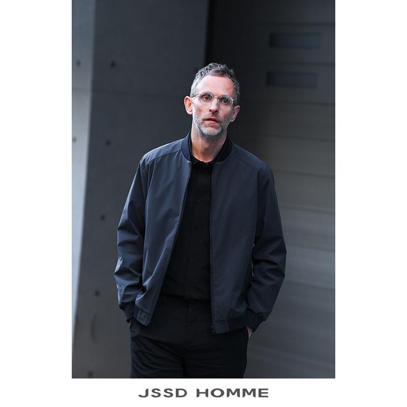 三合一防水面料棒球领夹克男士