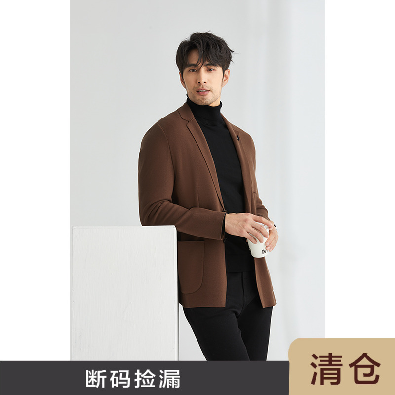 JSSDHOMME渼国匹马棉西装外套男